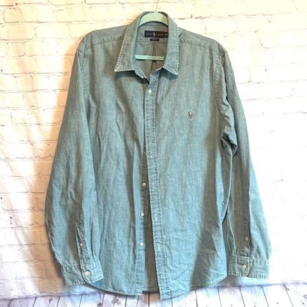 Ralph Lauren Slim Fit Long Sleeve Shirt XXL